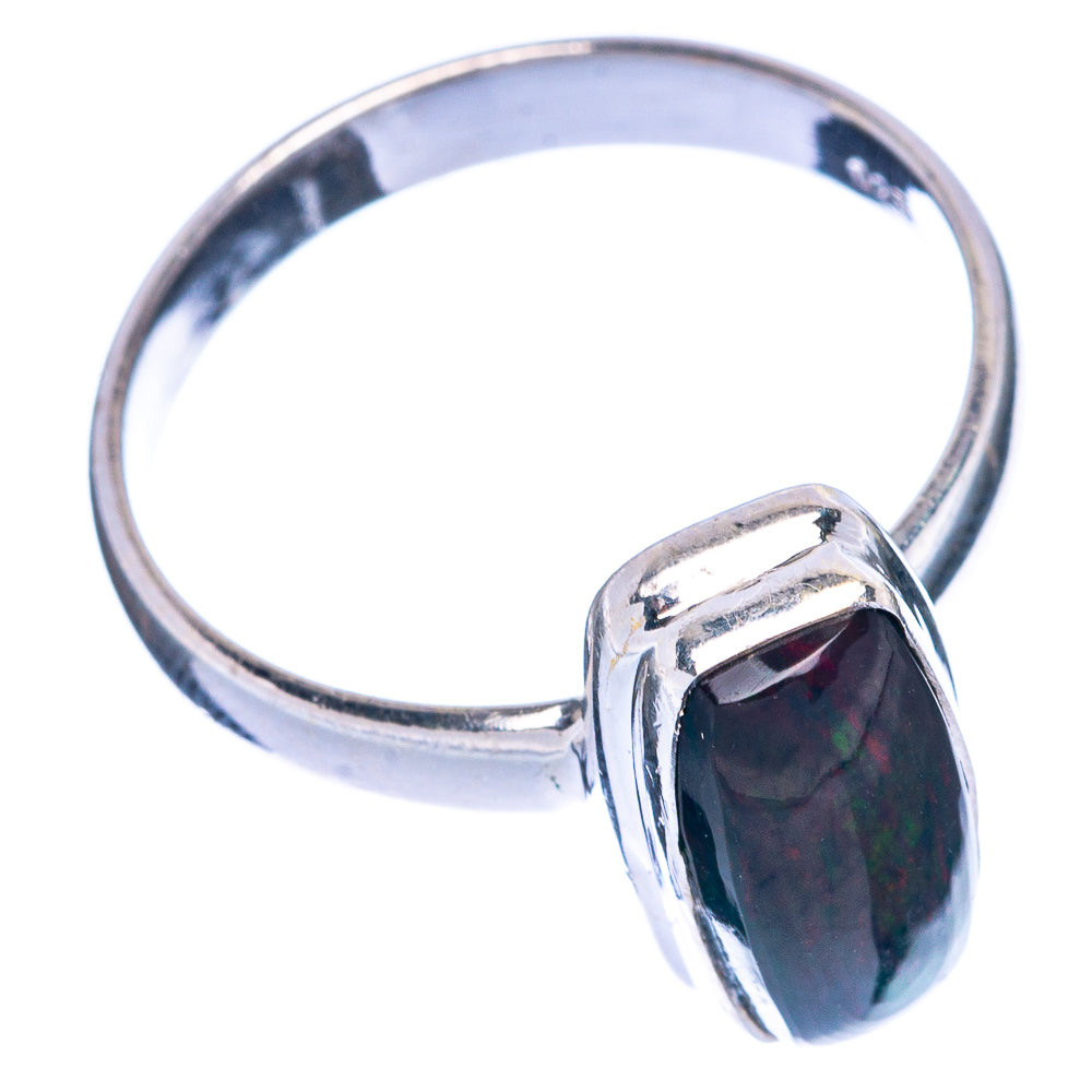 Black Opal Ring Size 9.75 (925 Sterling Silver) R144410