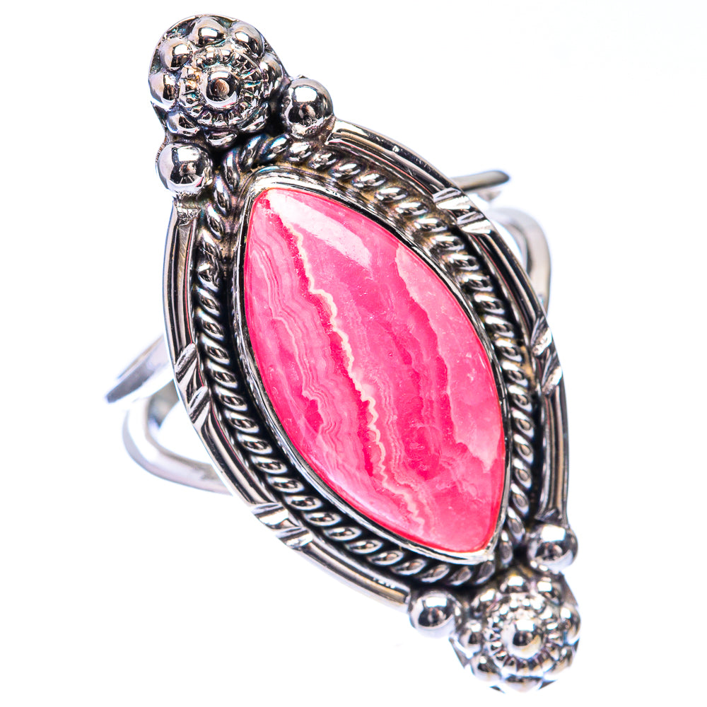 Premium Rhodochrosite Ring Size 7.25 (925 Sterling Silver) R141905