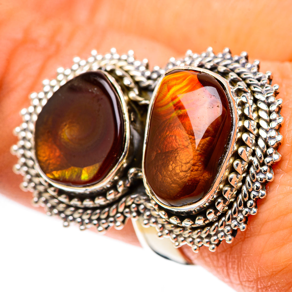 Mexican Fire Agate Ring Size 8.75 (925 Sterling Silver) RING138689