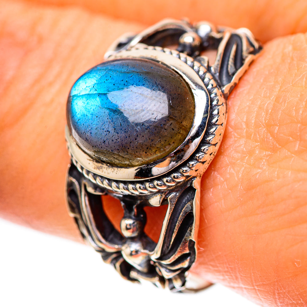 Labradorite Ring Size 10 (925 Sterling Silver) RING139754