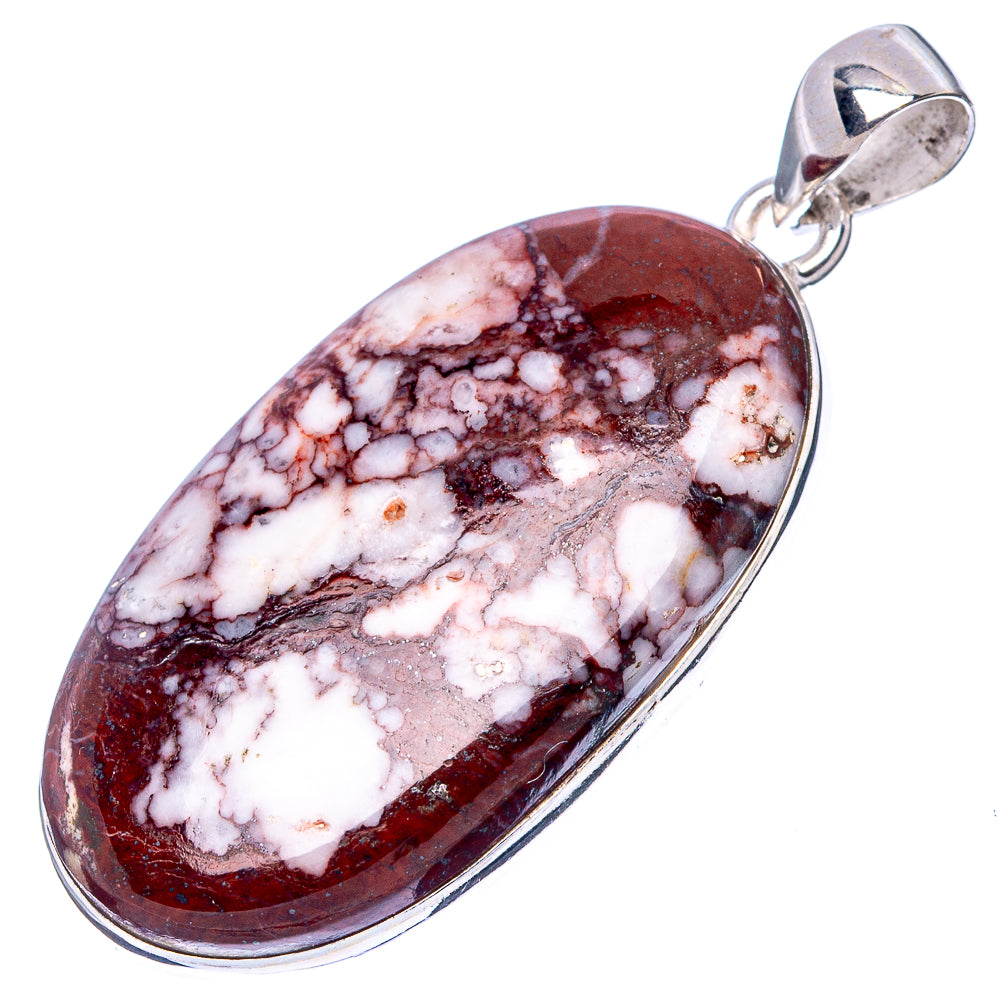 Wild Horse Jasper Pendant 1 7/8" (925 Sterling Silver) P43190