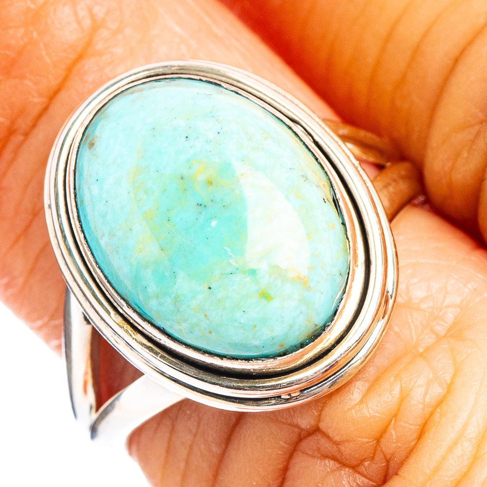 Variscite Ring Size 5.75 (.925 Sterling Silver)