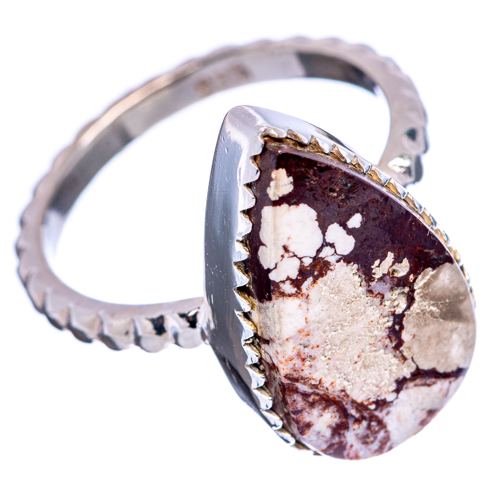 Wild Horse Jasper Ring Size 7.25 (.925 Sterling Silver)