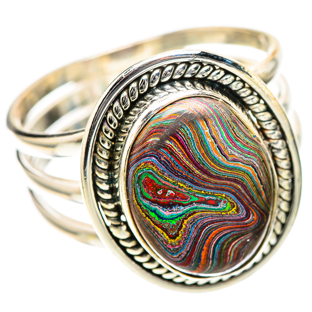 Fordite Ring Size 12 (925 Sterling Silver) RING139188