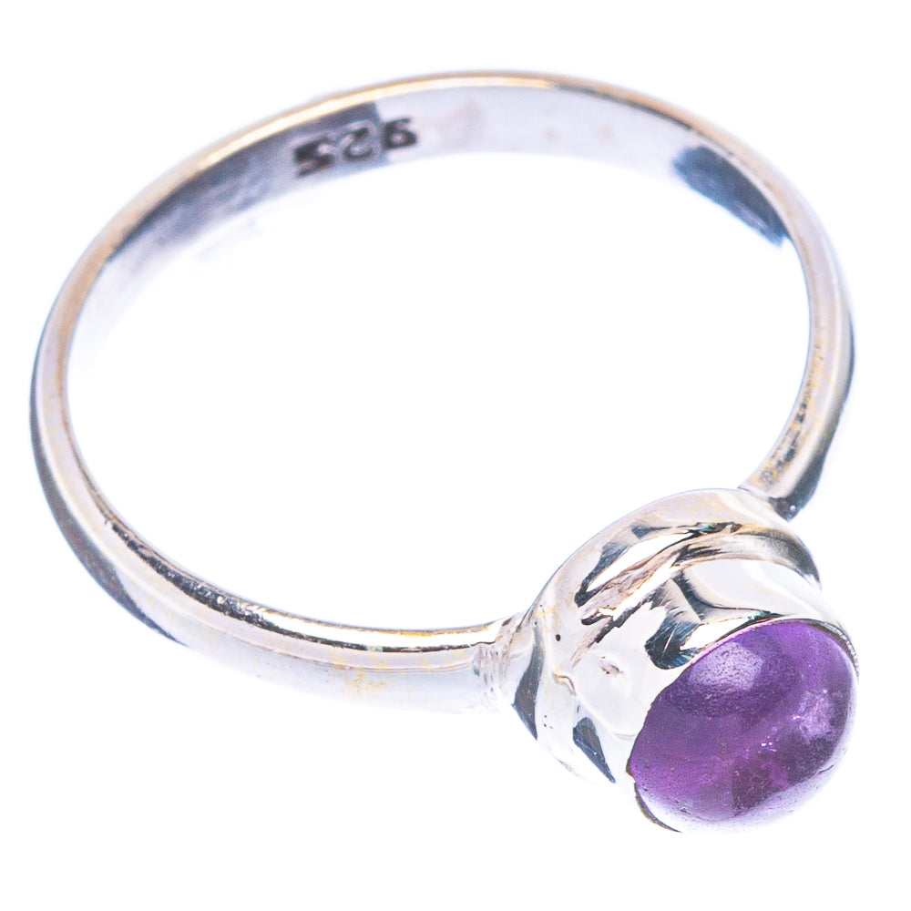 Amethyst Dainty Ring Size 6.75 (925 Sterling Silver) R5273