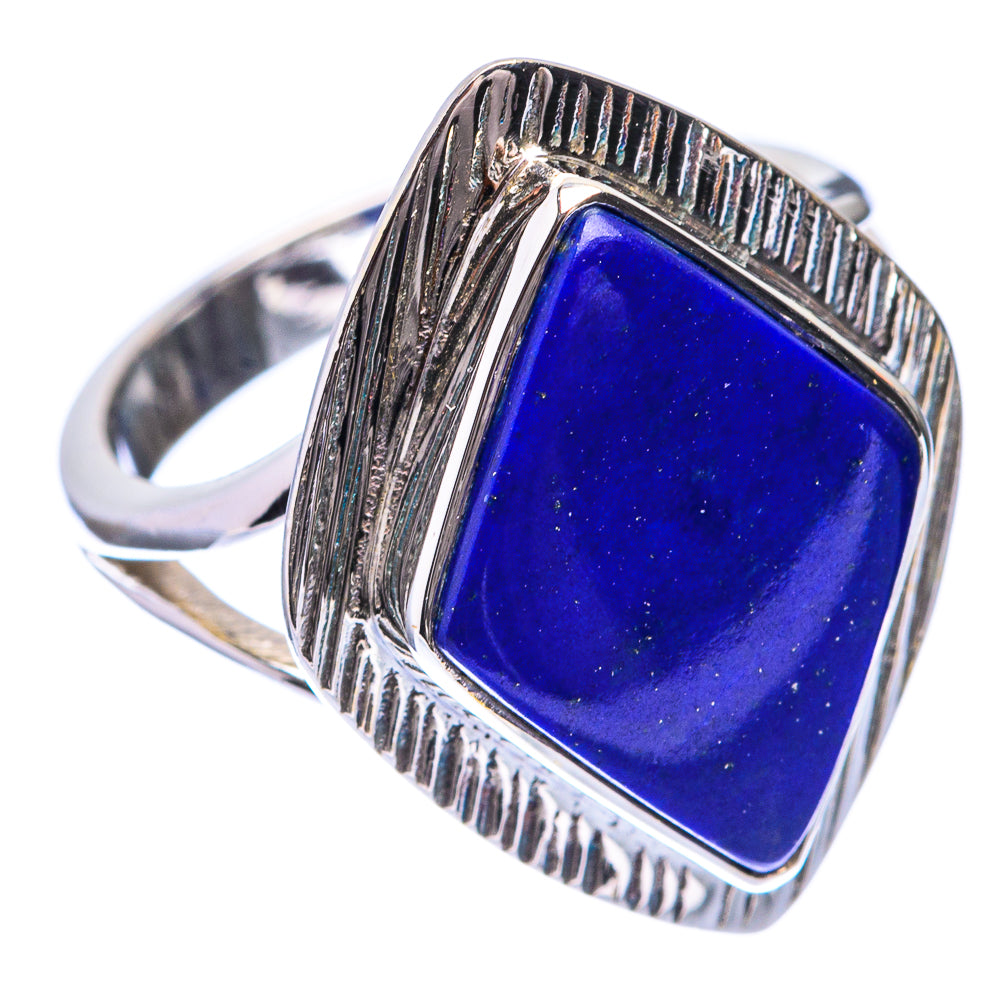 Premium Lapis Lazuli Ring Size 6 (925 Sterling Silver) R141809