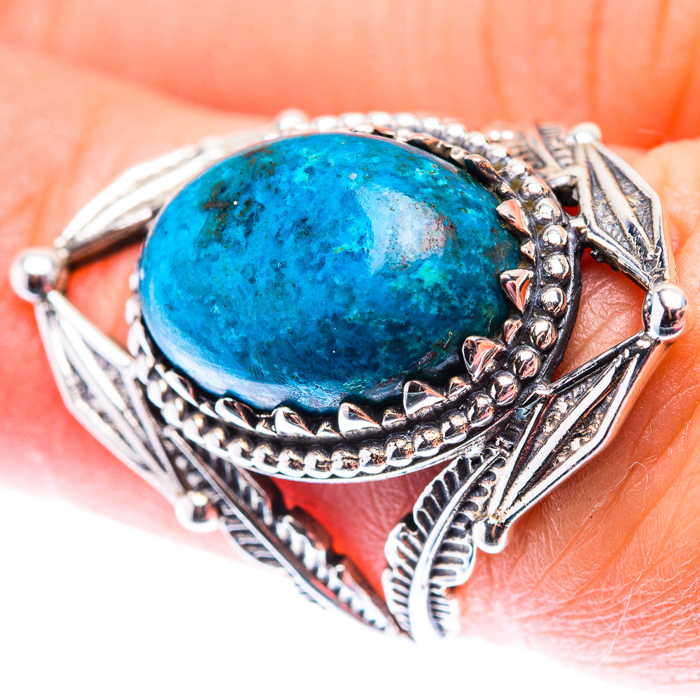 Chrysocolla Ring Size 6.75 (925 Sterling Silver) RING140080