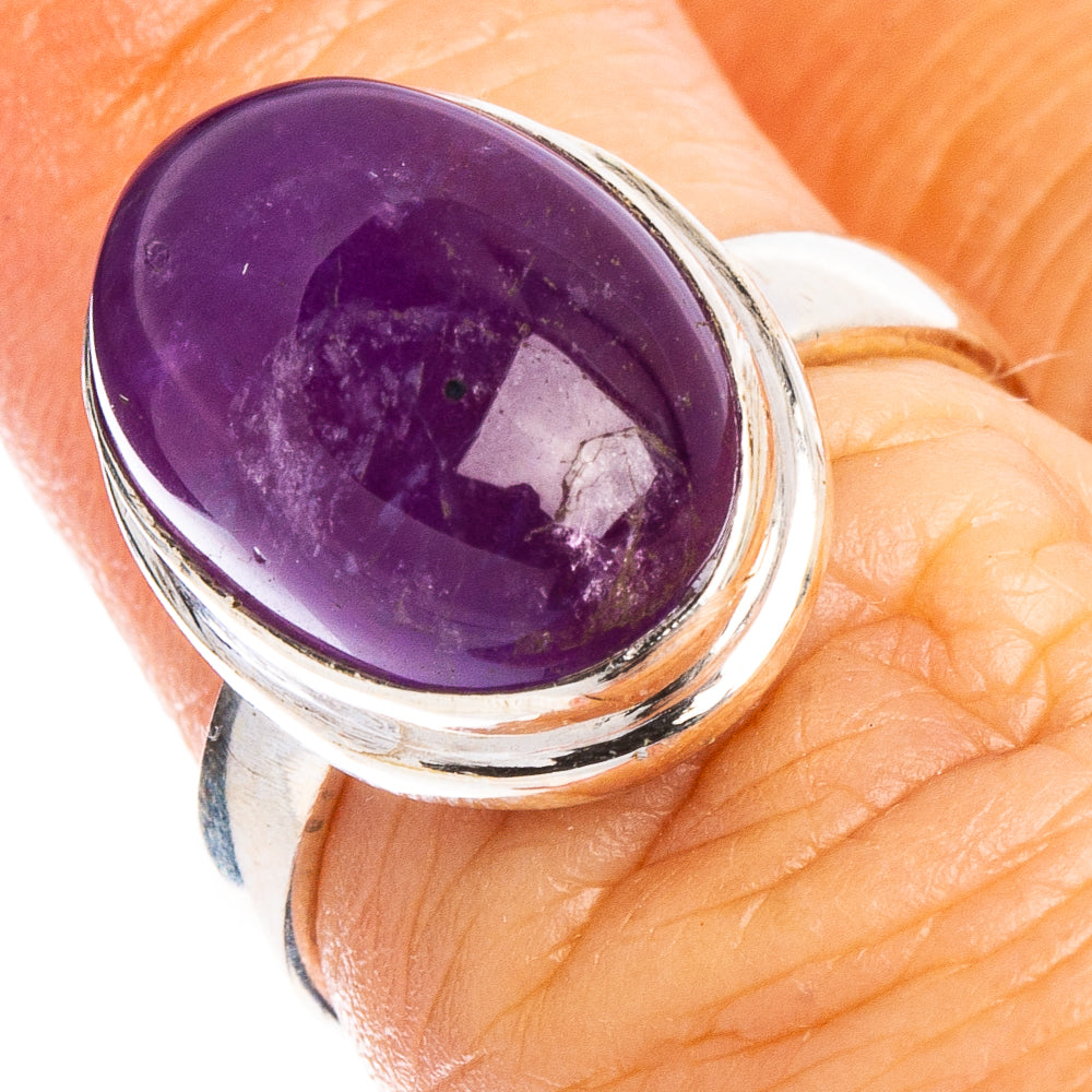 Amethyst Ring Size 5.75 (.925 Sterling Silver)
