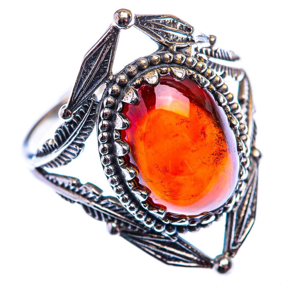 Garnet Ring Size 10 (925 Sterling Silver) RING140088