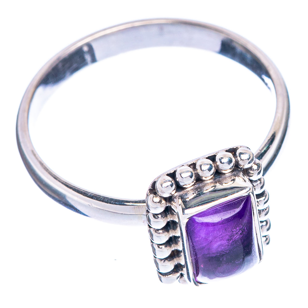 Amethyst Ring Size 6.75 (925 Sterling Silver) R1235