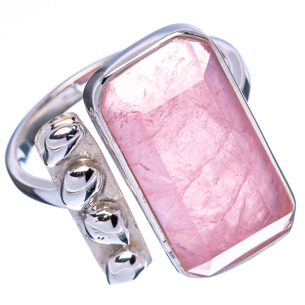 Premium Rose Quartz 925 Sterling Silver Ring Size 7 Ana Co R3464