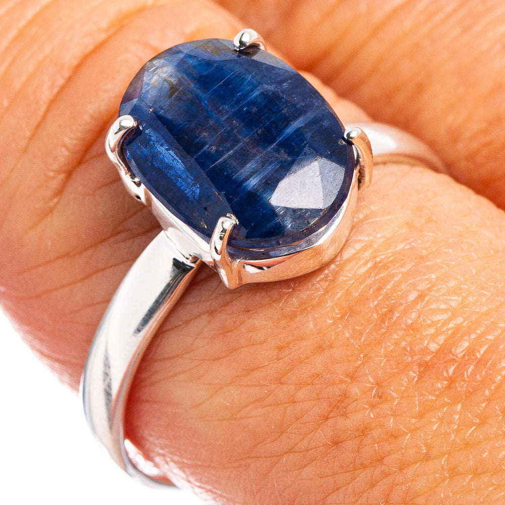 Kyanite Ring Size 9 (.925 Sterling Silver)
