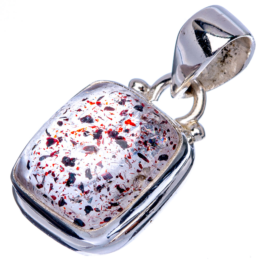 Rare Super Seven Pendant 1 1/8" (925 Sterling Silver) P39972