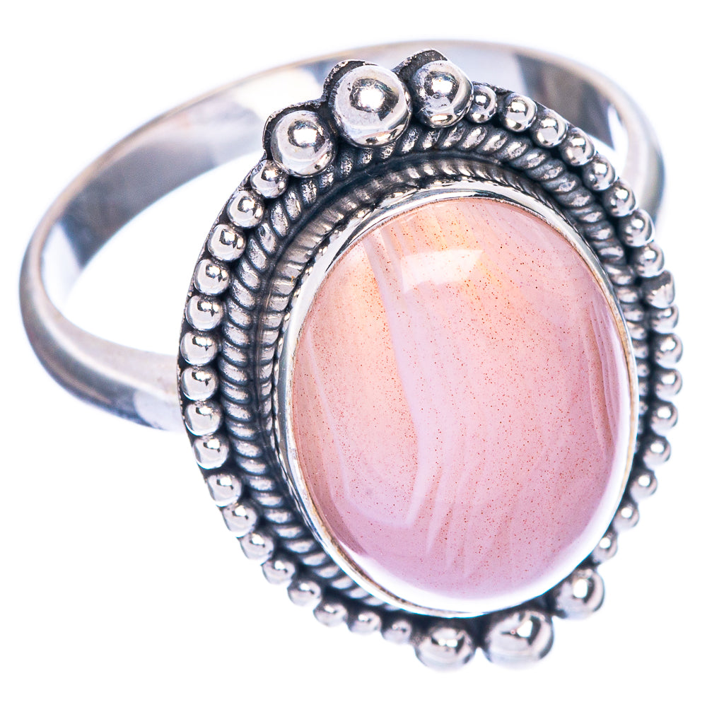 Banded Agate Ring Size 11 (925 Sterling Silver) R1131