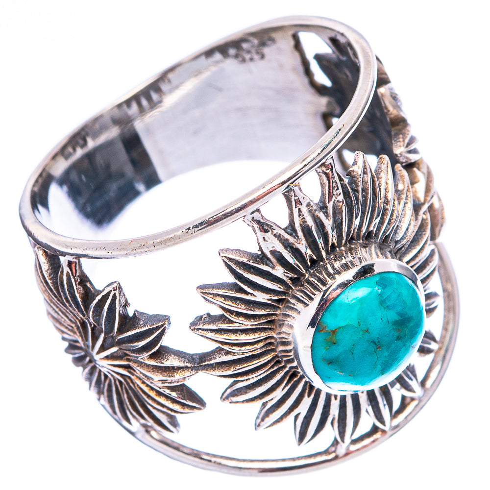 Mohave Turquoise Ring Size 8.25 (.925 Sterling Silver)