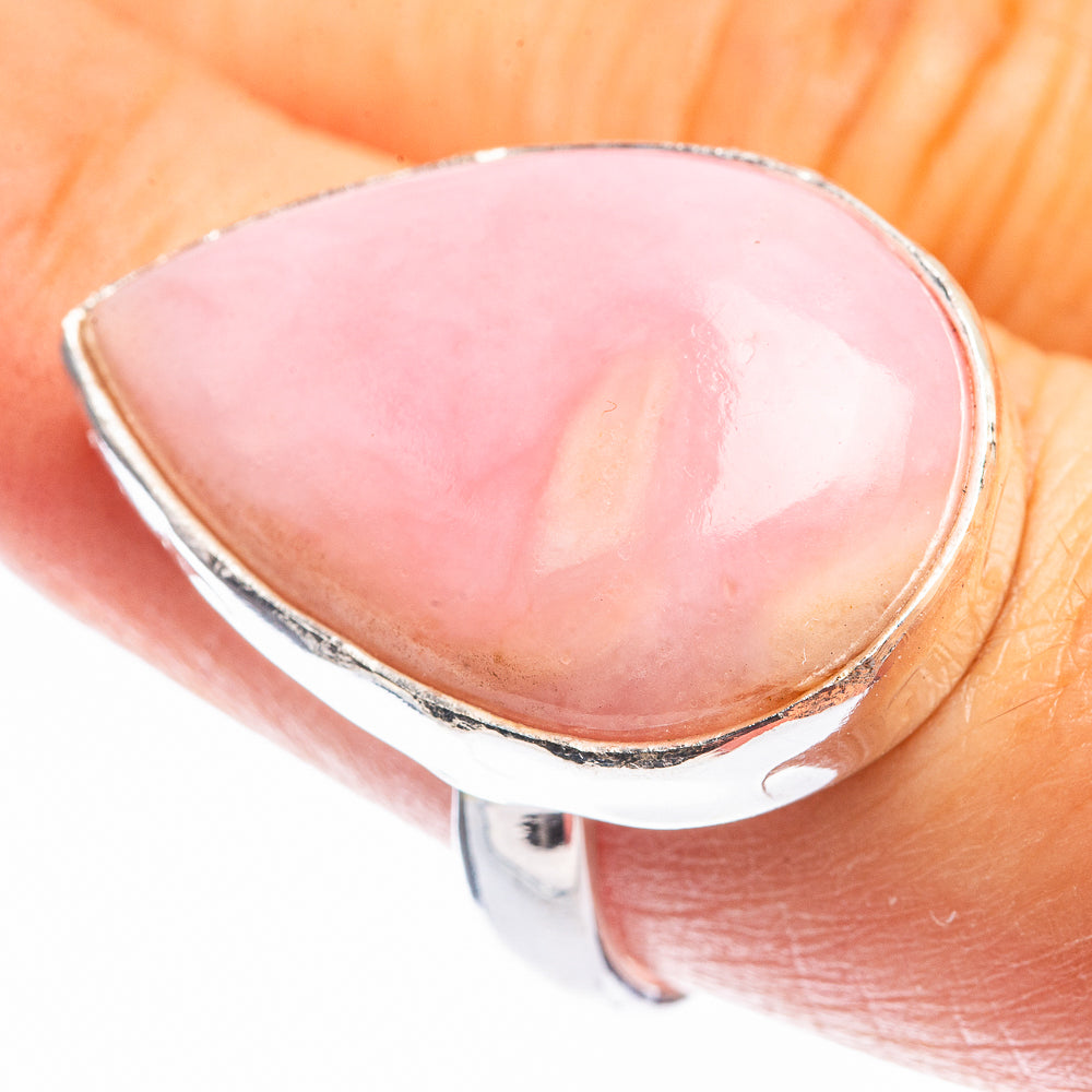 Pink Opal Ring Size 8.25 (925 Sterling Silver) R141931