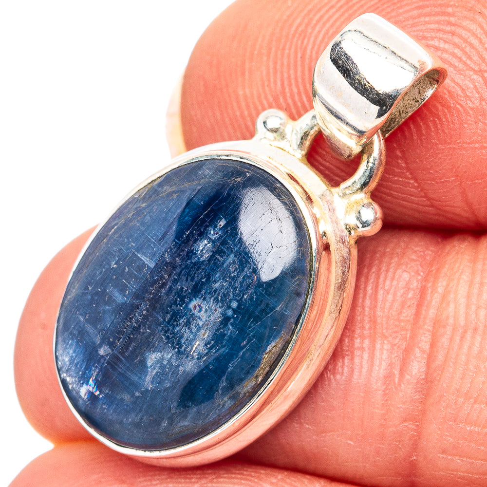 Kyanite Pendant 1" (.925 Sterling Silver)