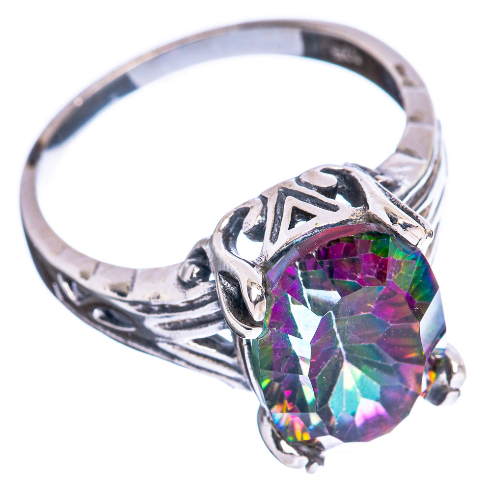 Mystic Topaz Ring Size 9.25 (925 Sterling Silver) R3193