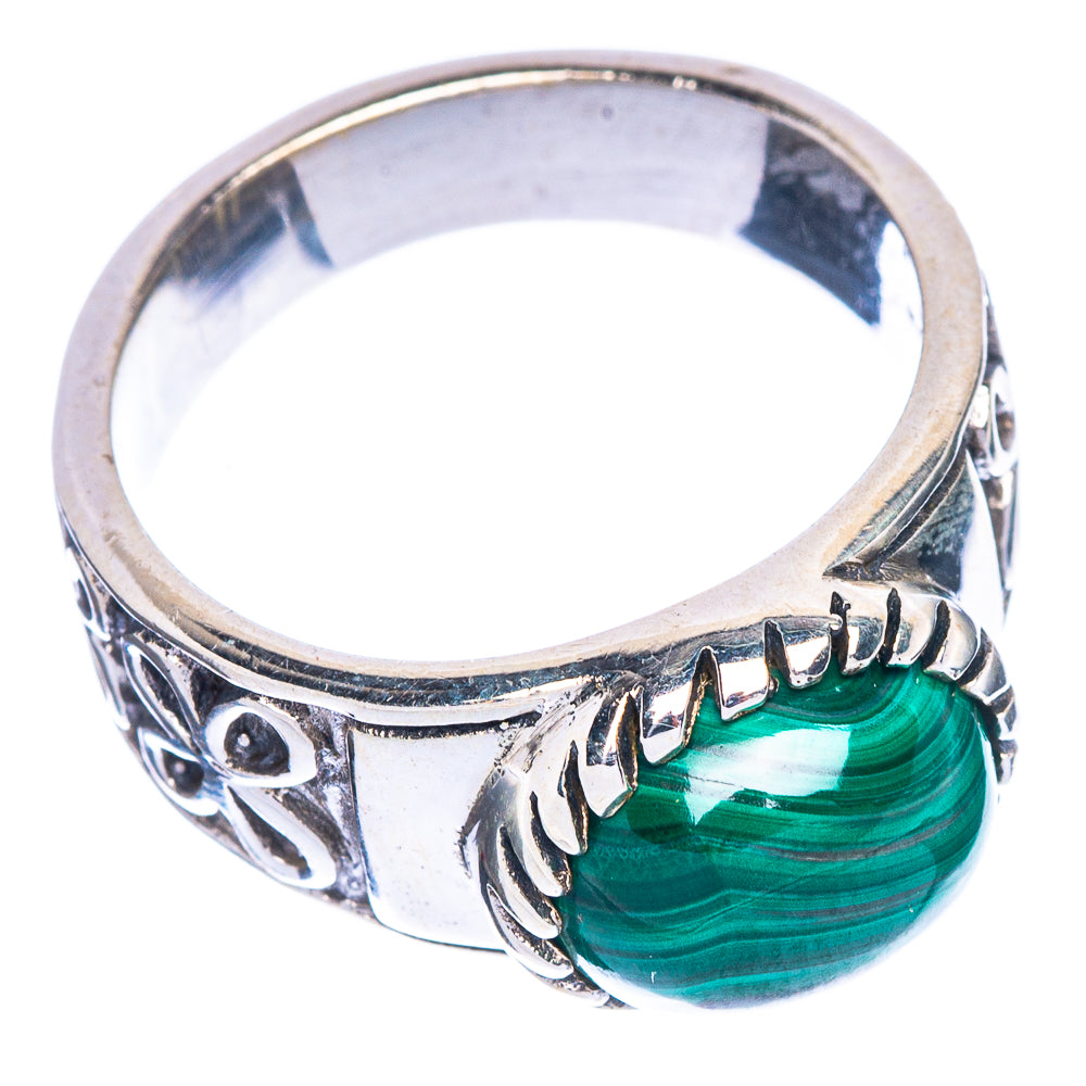 Malachite Ring Size 7.5 (925 Sterling Silver) R147176