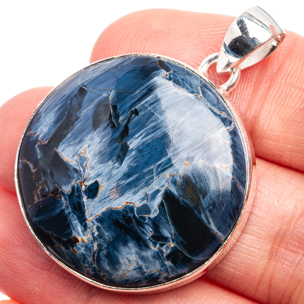Pietersite Pendant 1 1/2" (925 Sterling Silver) P38989
