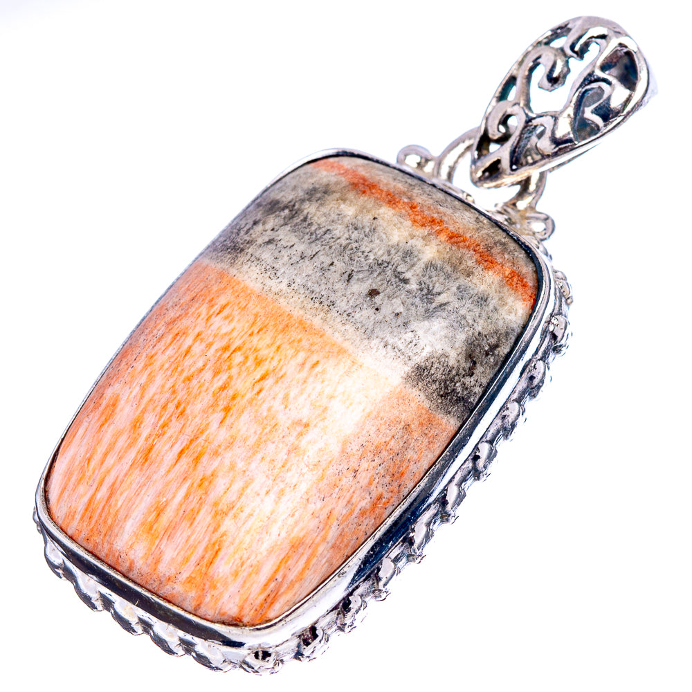Celestobarite Pendant 1 1/2" (.925 Sterling Silver)