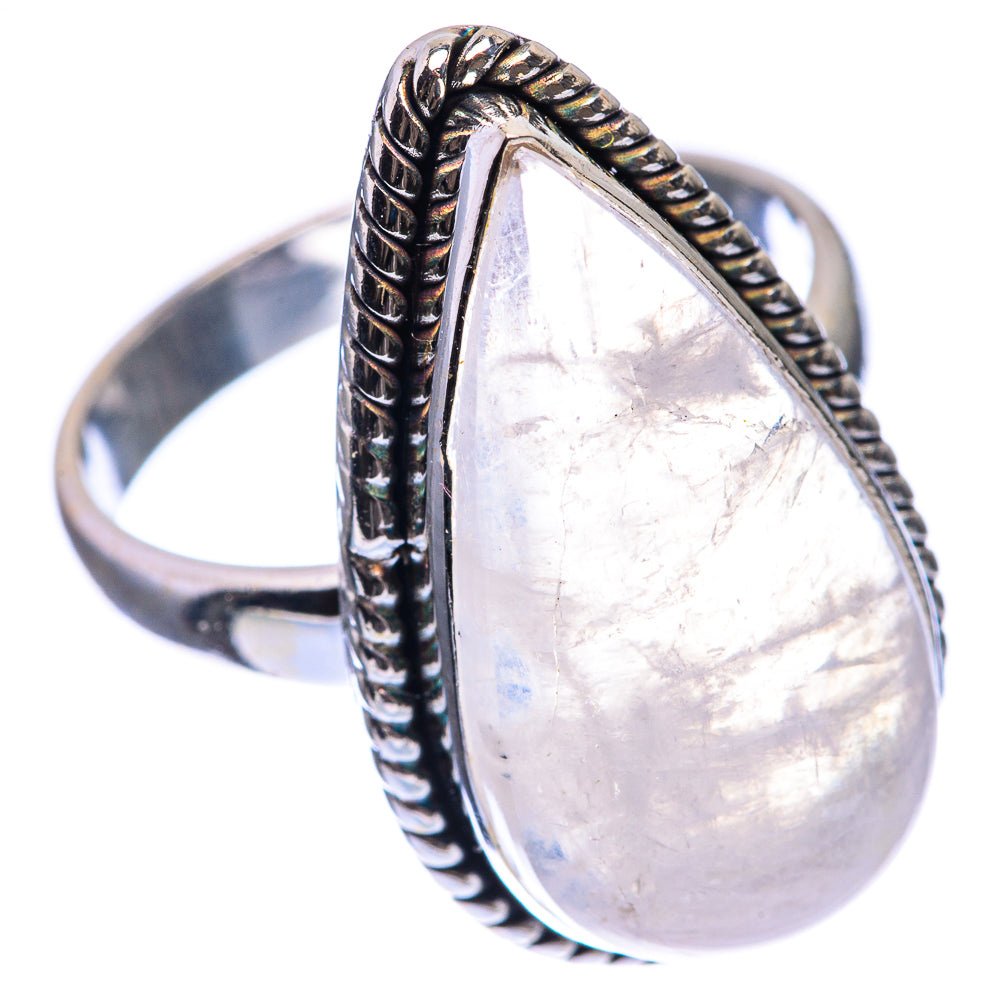 Rainbow Moonstone Ring Size 8.75 (925 Sterling Silver) RING143395