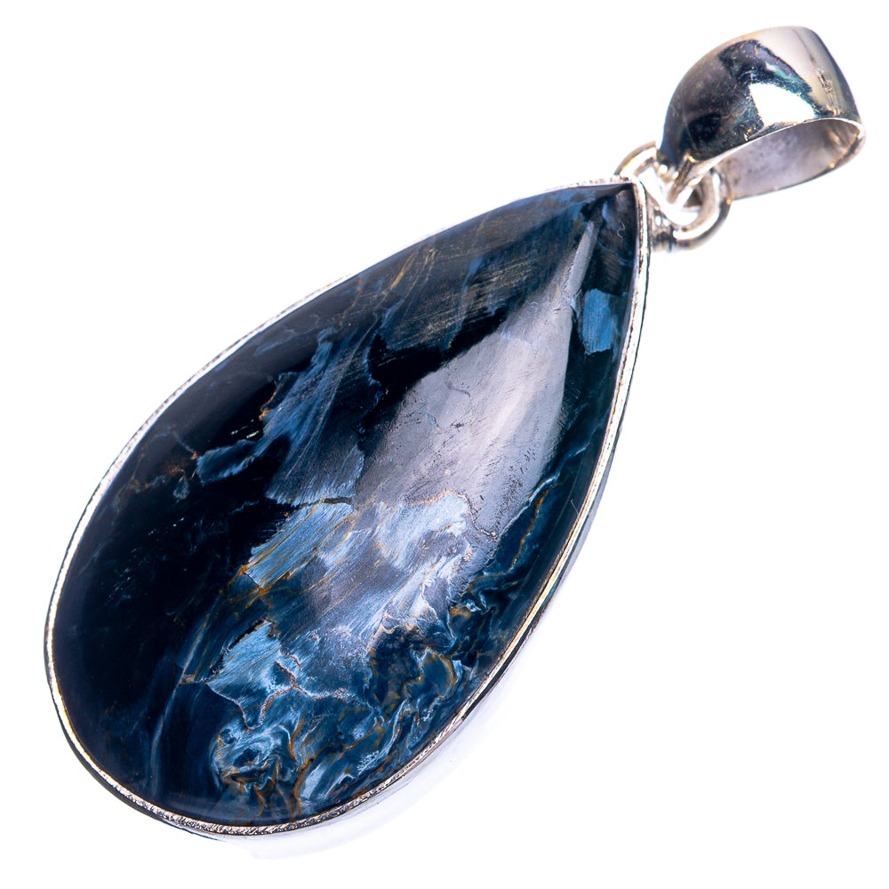 Pietersite Pendant 1 5/8" (925 Sterling Silver) P39165