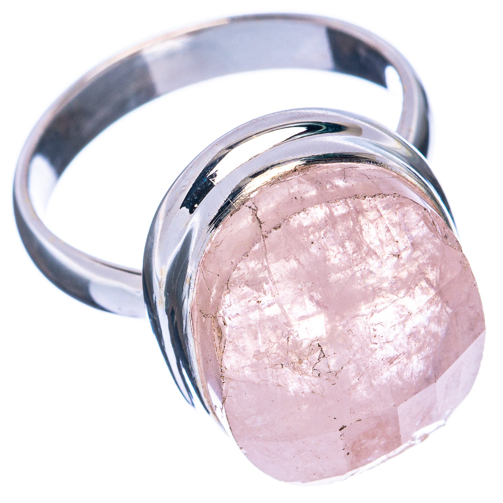 Morganite Ring Size 7.25 (925 Sterling Silver) R2890