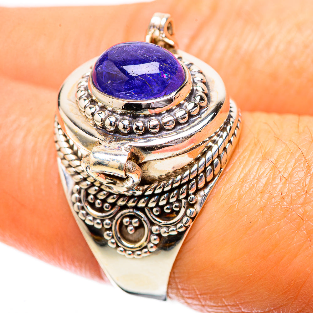 Poison Natural Tanzanite Ring Size 8 (925 Sterling Silver) RING137910