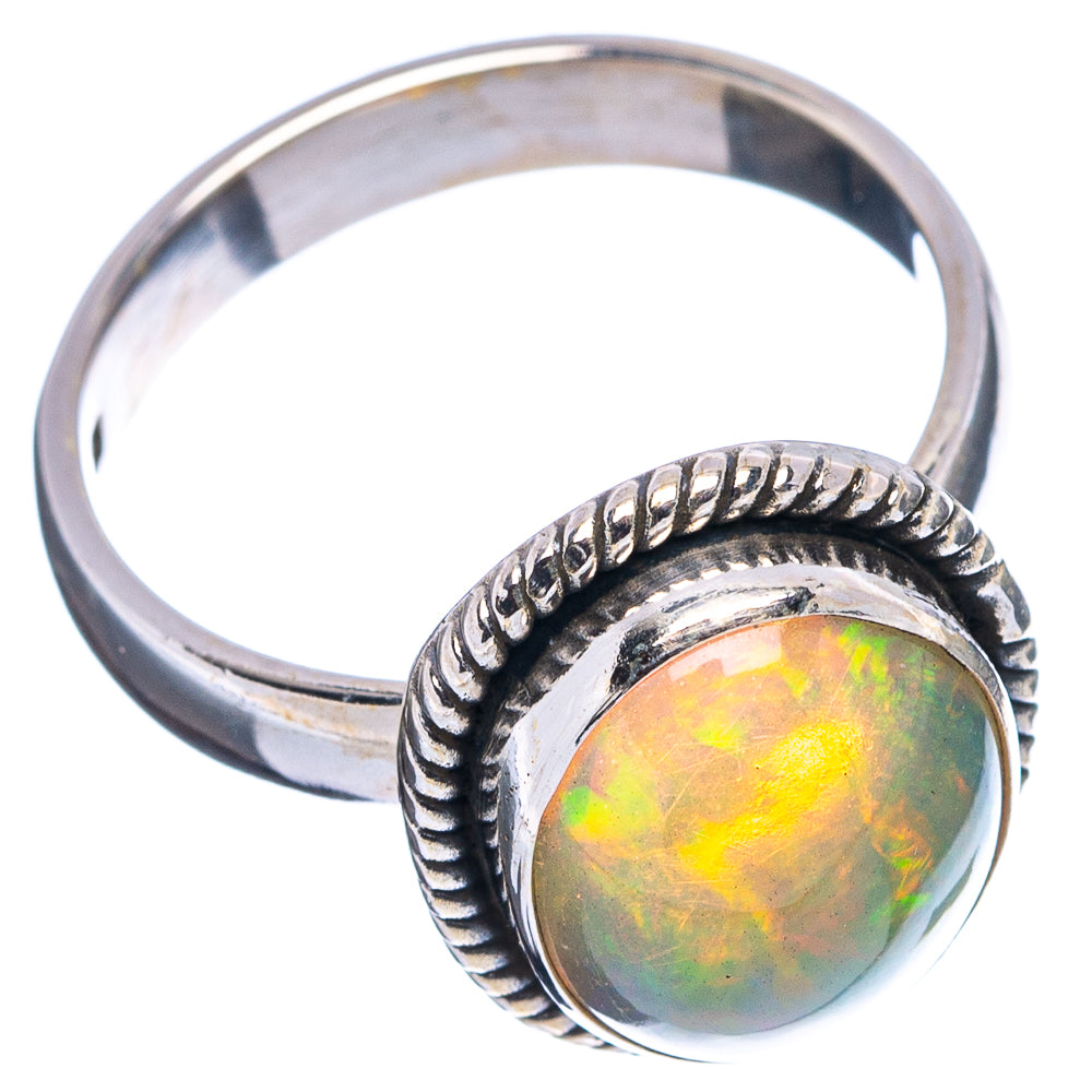 Rare Ethiopian Opal Ring Size 7 (.925 Sterling Silver)