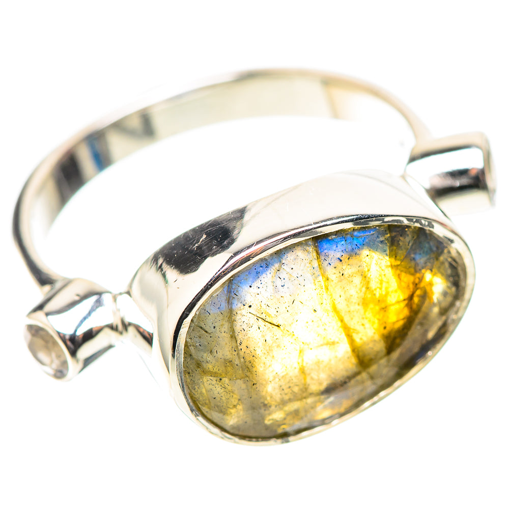 Premium Labradorite Ring Size 7.25 (925 Sterling Silver) RING138229