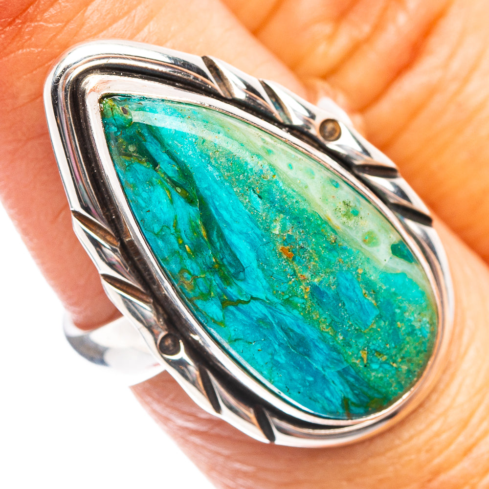 Rare Premium Peruvian Opal Ring Size 7 (.925 Sterling Silver)