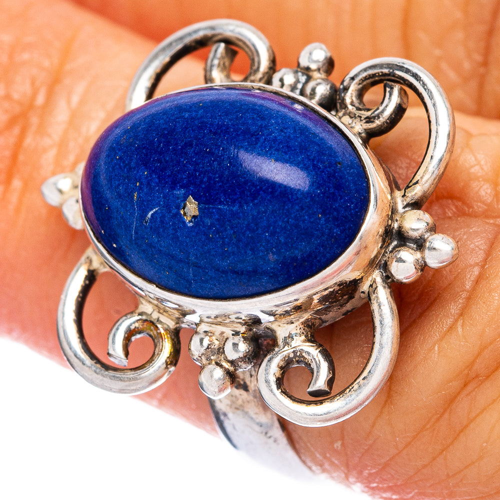 Lapis Lazuli Ring Size 6.5 (925 Sterling Silver) R146511