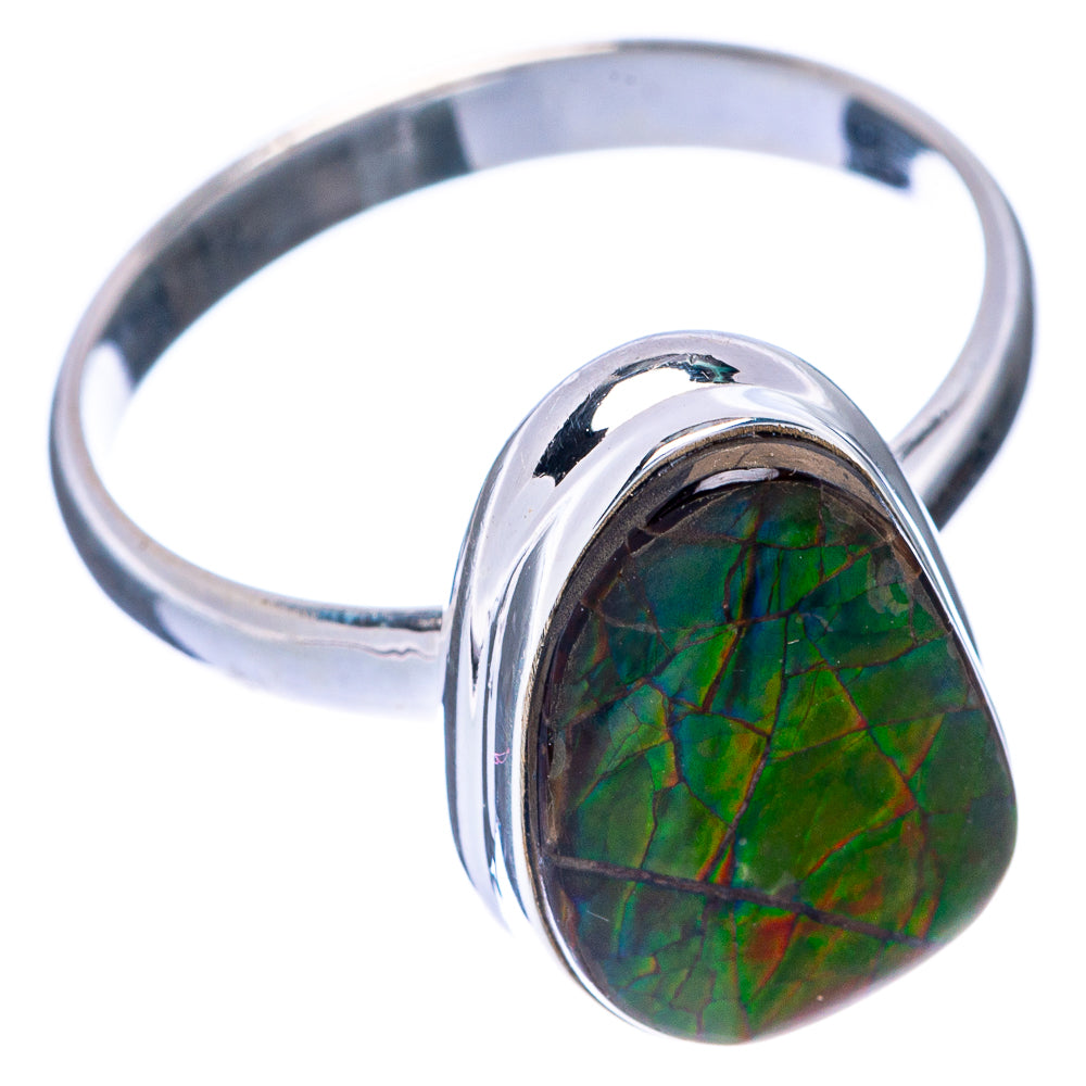 Ammolite Ring Size 9.5 (925 Sterling Silver) R144973