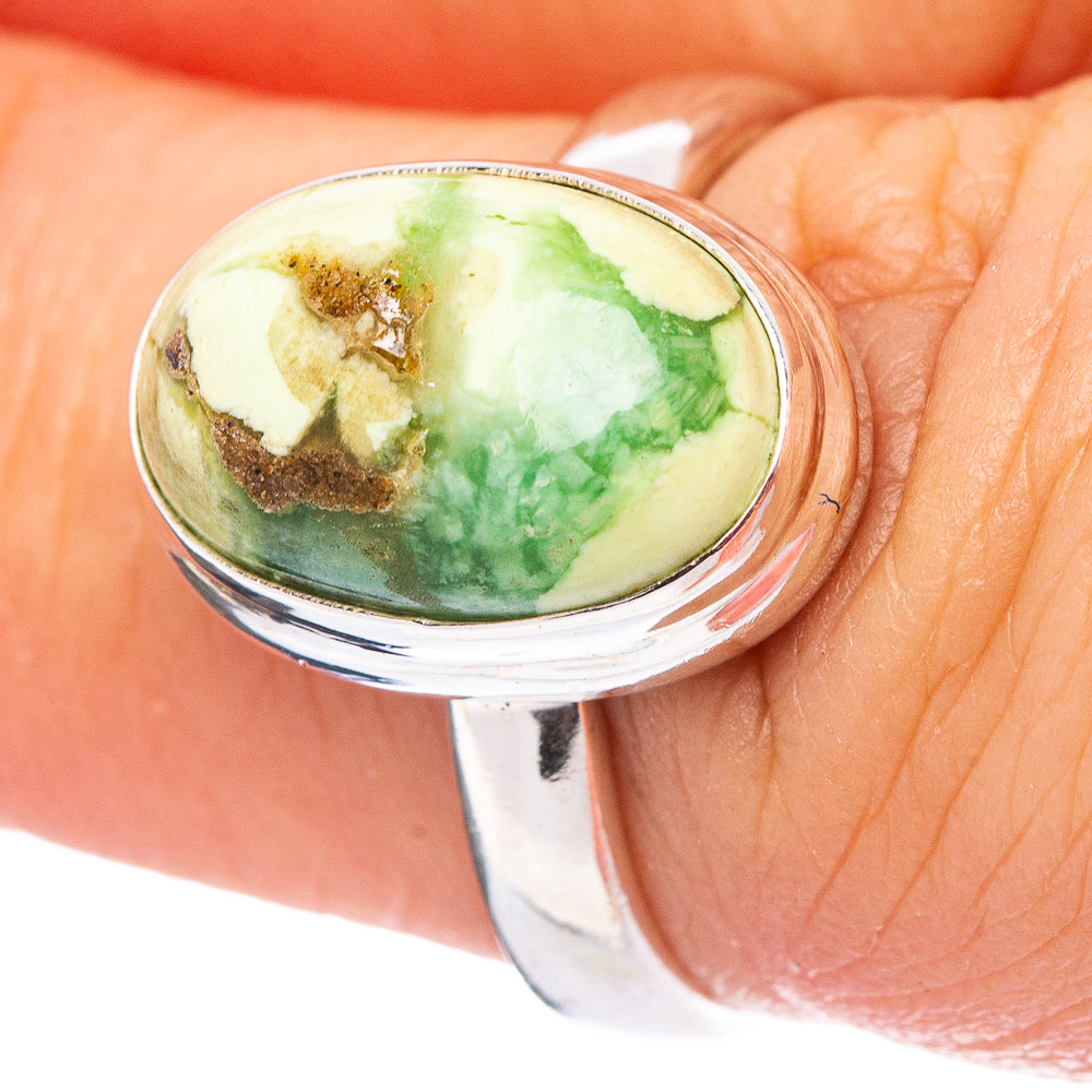 Variscite Ring Size 6 (.925 Sterling Silver)
