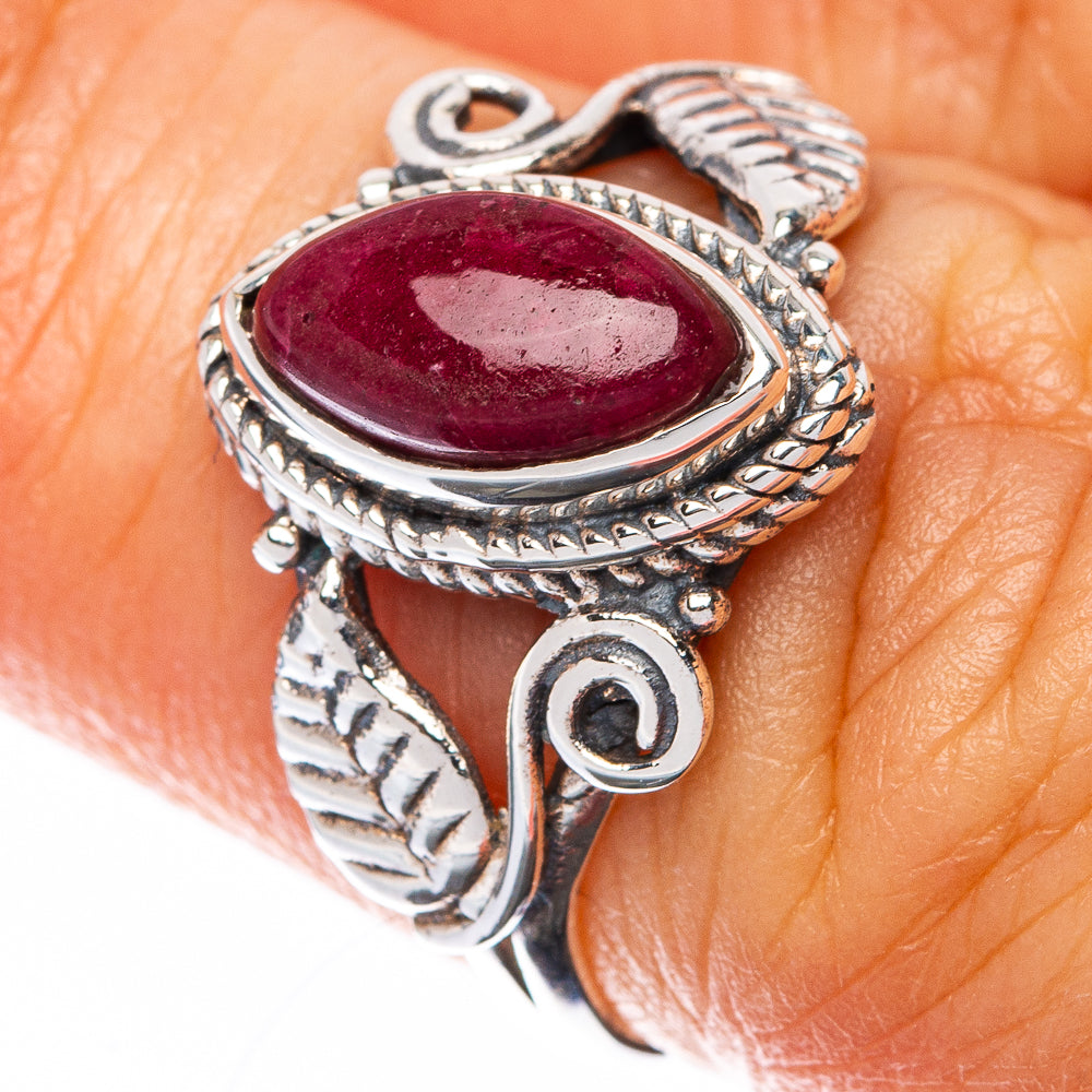 Ruby Dainty Ring Size 6.25 (925 Sterling Silver) R145014