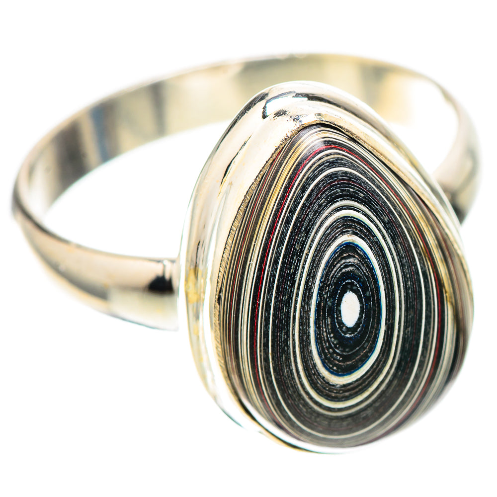 Fordite Ring Size 10.5 (925 Sterling Silver) RING138340
