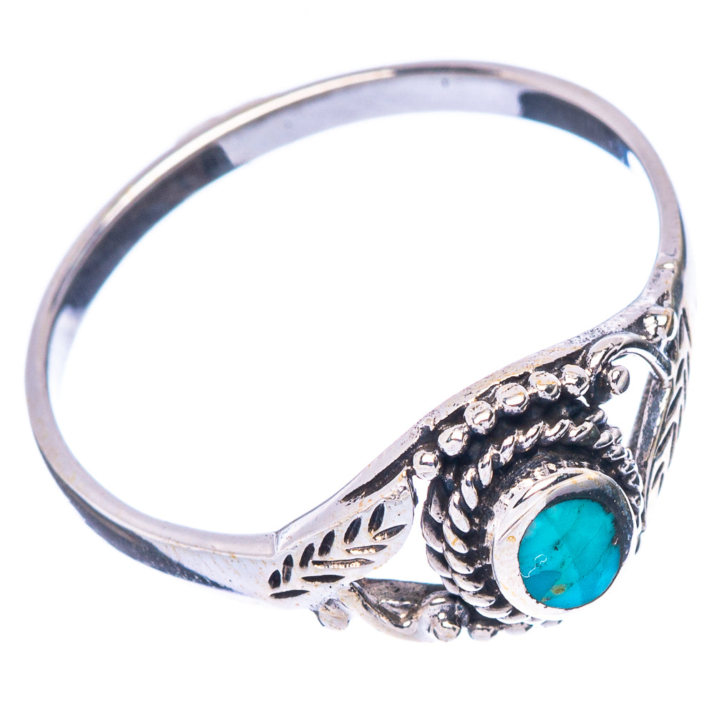 Rare Arizona Turquoise Ring Size 8.25 (925 Sterling Silver) R2307
