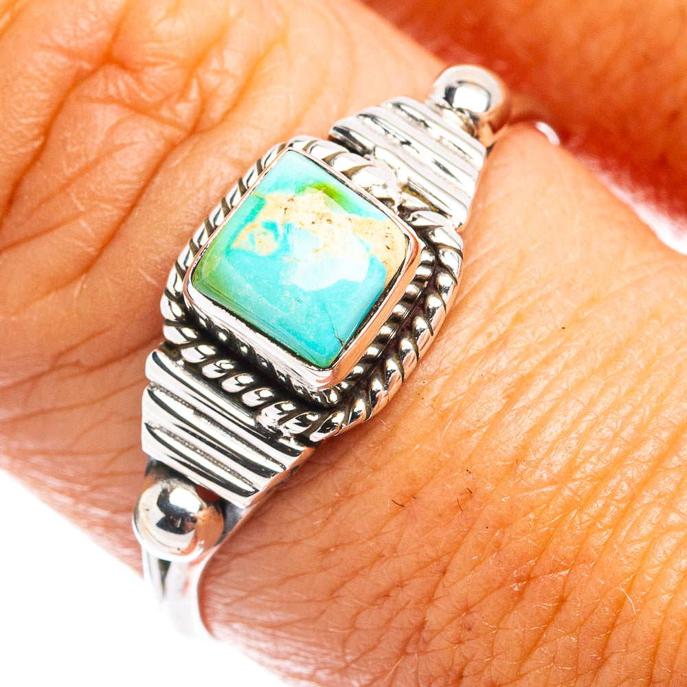 Palomino Turquoise Dainty Ring Size 9 (.925 Sterling Silver)