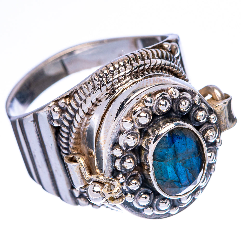 Poison Labradorite Ring Size 7.5 (925 Sterling Silver) R146092