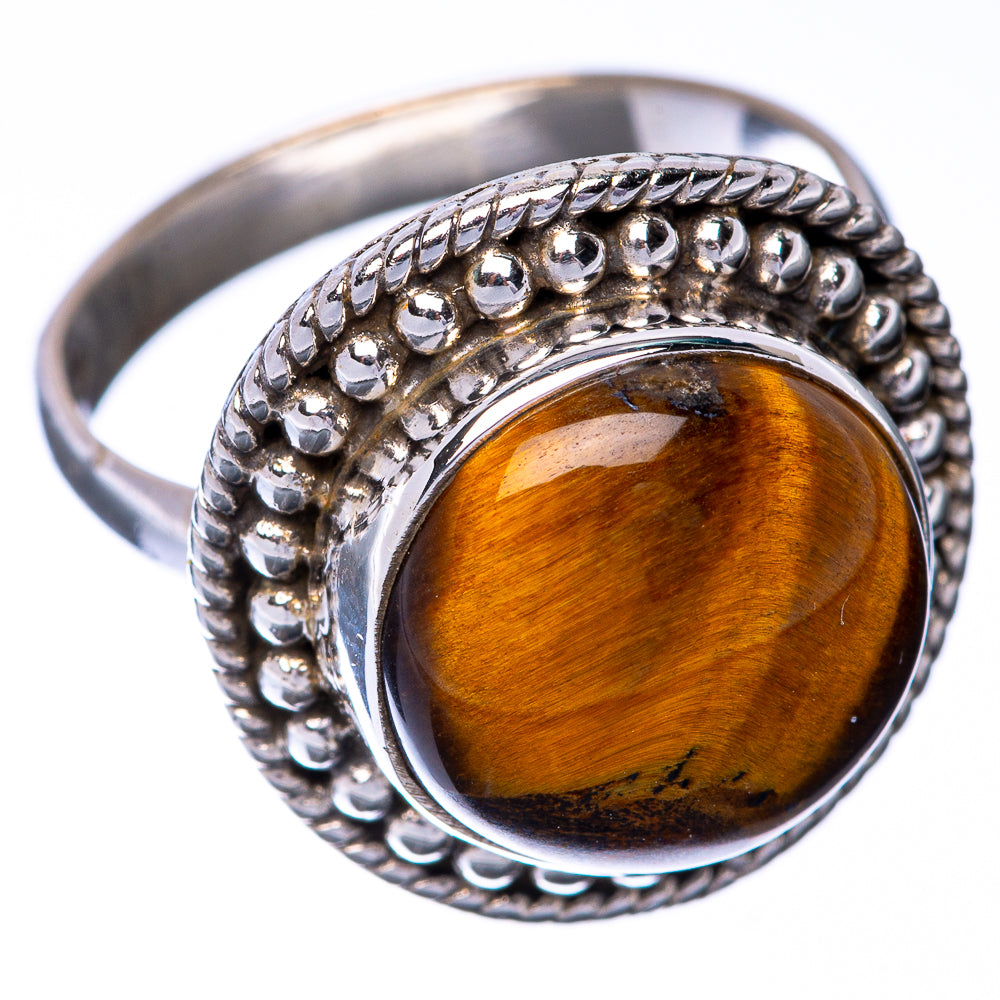 Tiger Eye Ring Size 6.5 (925 Sterling Silver) R145140