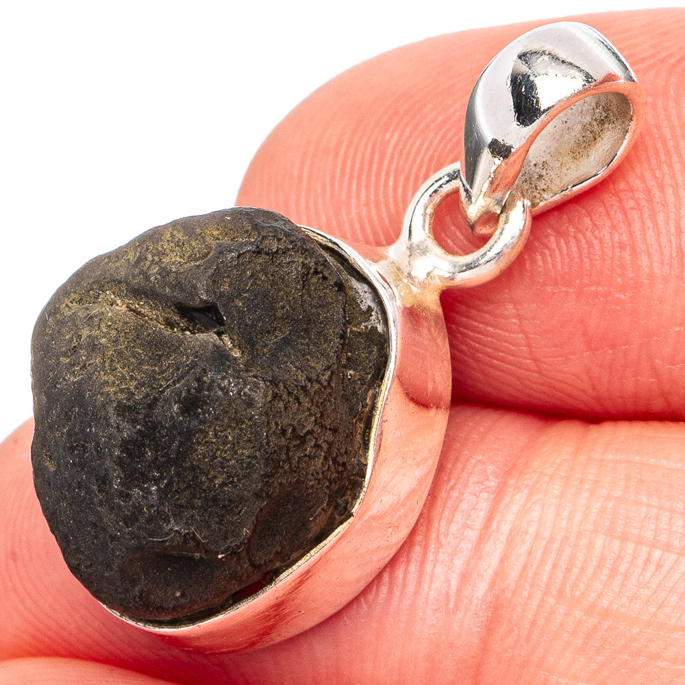 Saffordite Centimani Pendant 1 1/8" (.925 Sterling Silver)