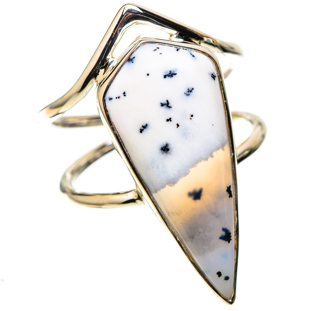 Premium Dendritic Opal Ring Size 6.5 (925 Sterling Silver) RING138126