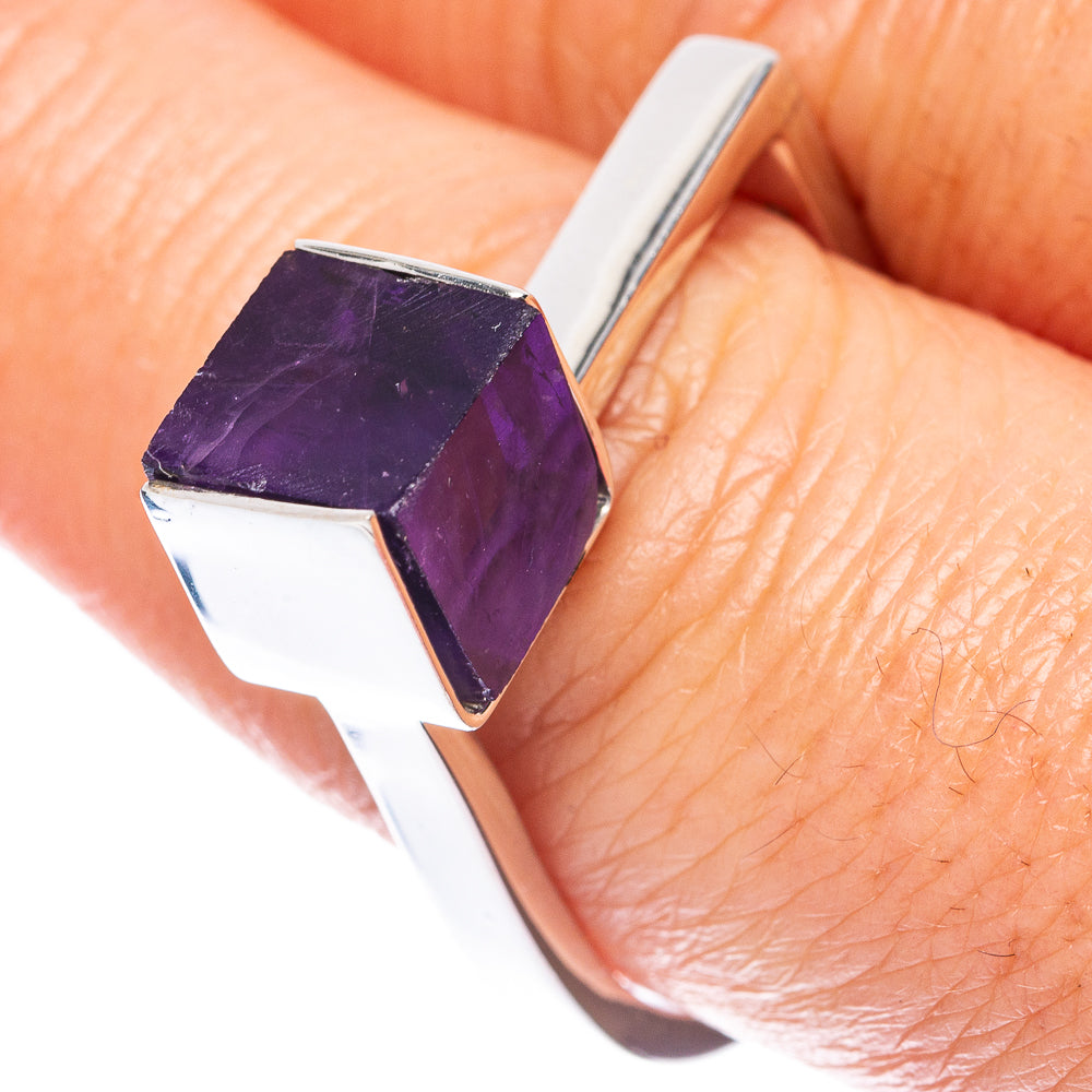 Premium Faceted Amethyst 925 Sterling Silver Ring Size 9.75 (925 Sterling Silver) R2735