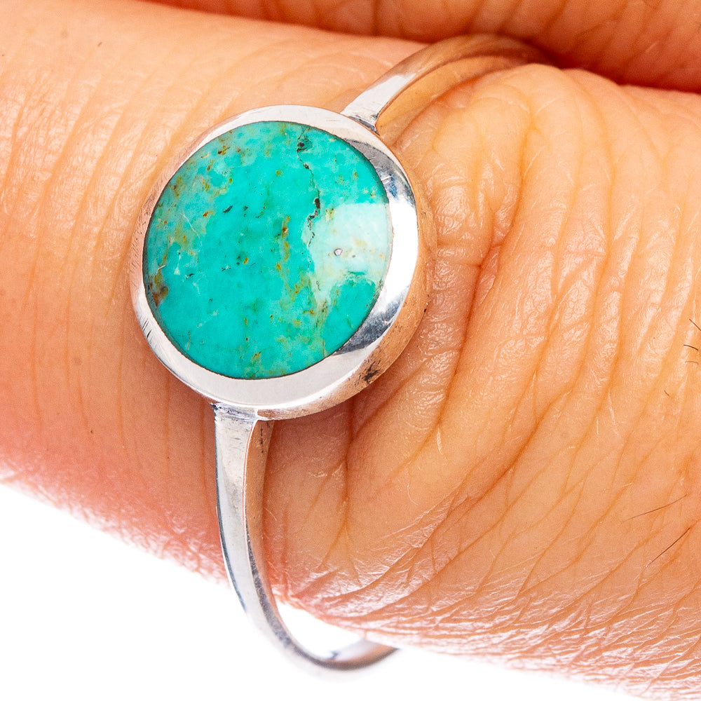 Rare Arizona Turquoise Ring Size 9.5 (925 Sterling Silver) R147078