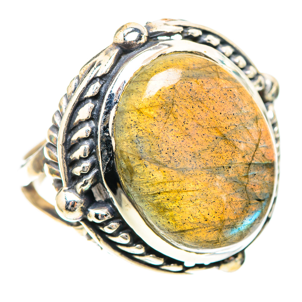 Labradorite Ring Size 6.5 (925 Sterling Silver) RING139254