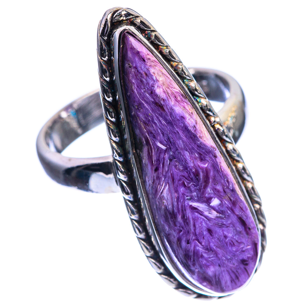 Charoite Ring Size 6 (925 Sterling Silver) R144127