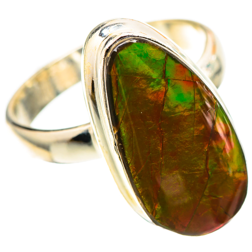 Ammolite Ring Size 7.25 (925 Sterling Silver) RING139142
