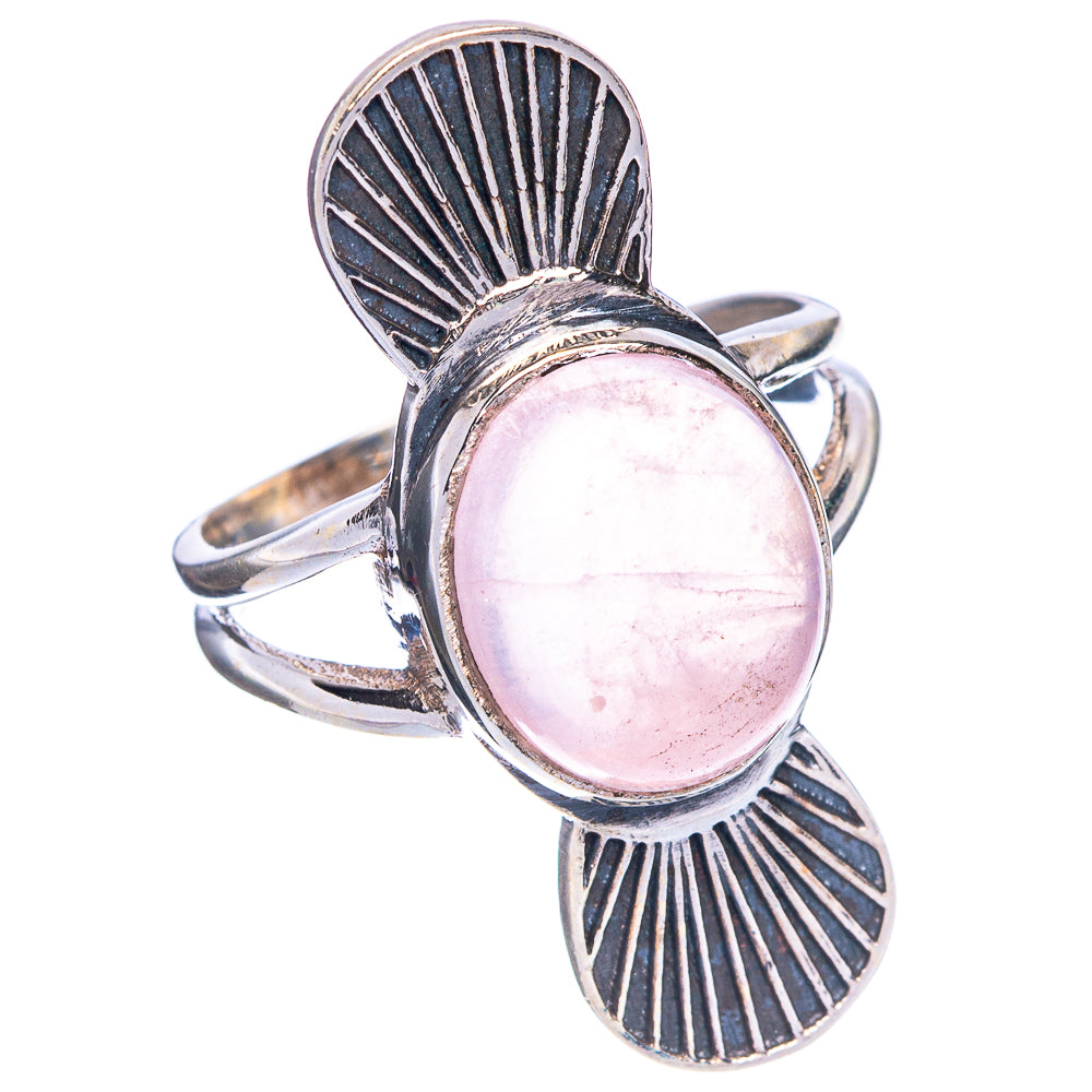 Rose Quartz Ring Size 5.75 (925 Sterling Silver) R147181