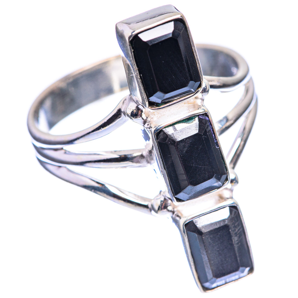 Hematite Ring Size 9 (925 Sterling Silver) R142144